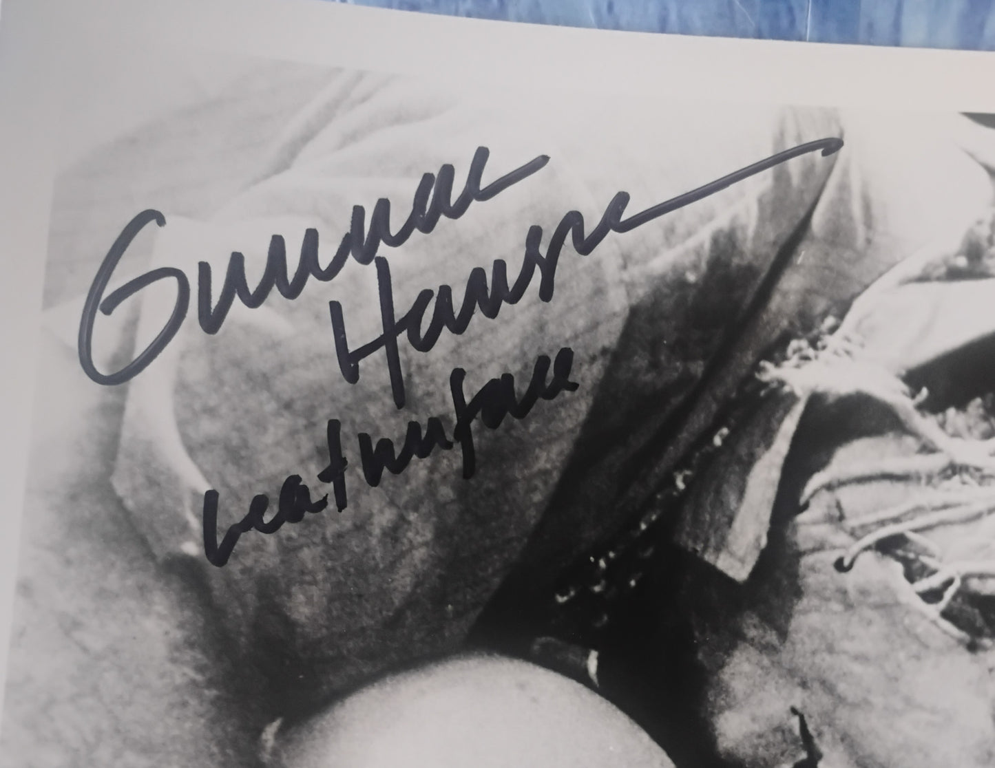 Gunnar Hansen & John Dugan Hand Signed Autograph 8x10 Photo JSA COA Texas Chainsaw Massacre