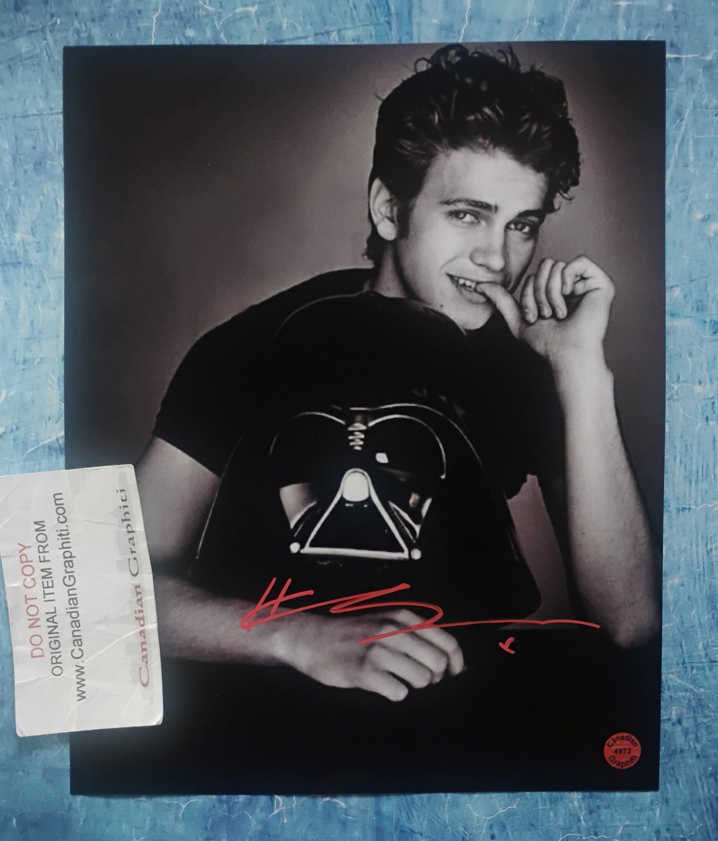 Hayden Christensen Hand Signed Autograph 8x10 Photo COA Star Wars