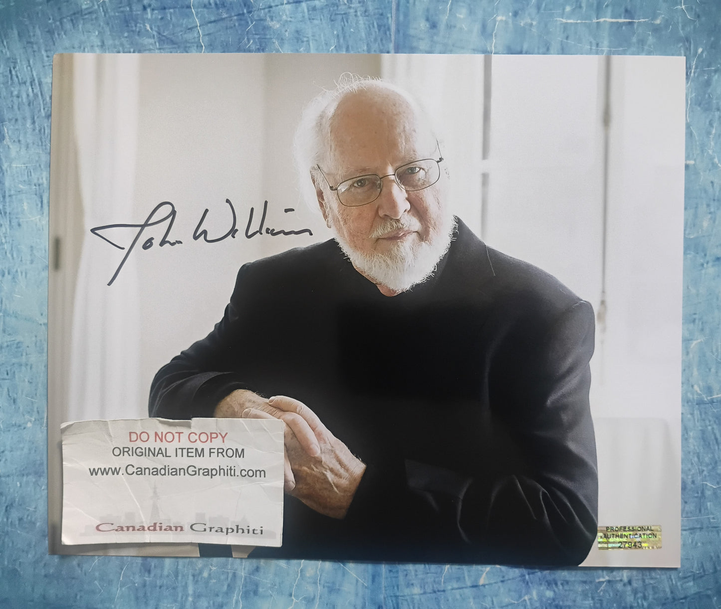 John Williams Hand Signed Autograph 8x10 Photo COA