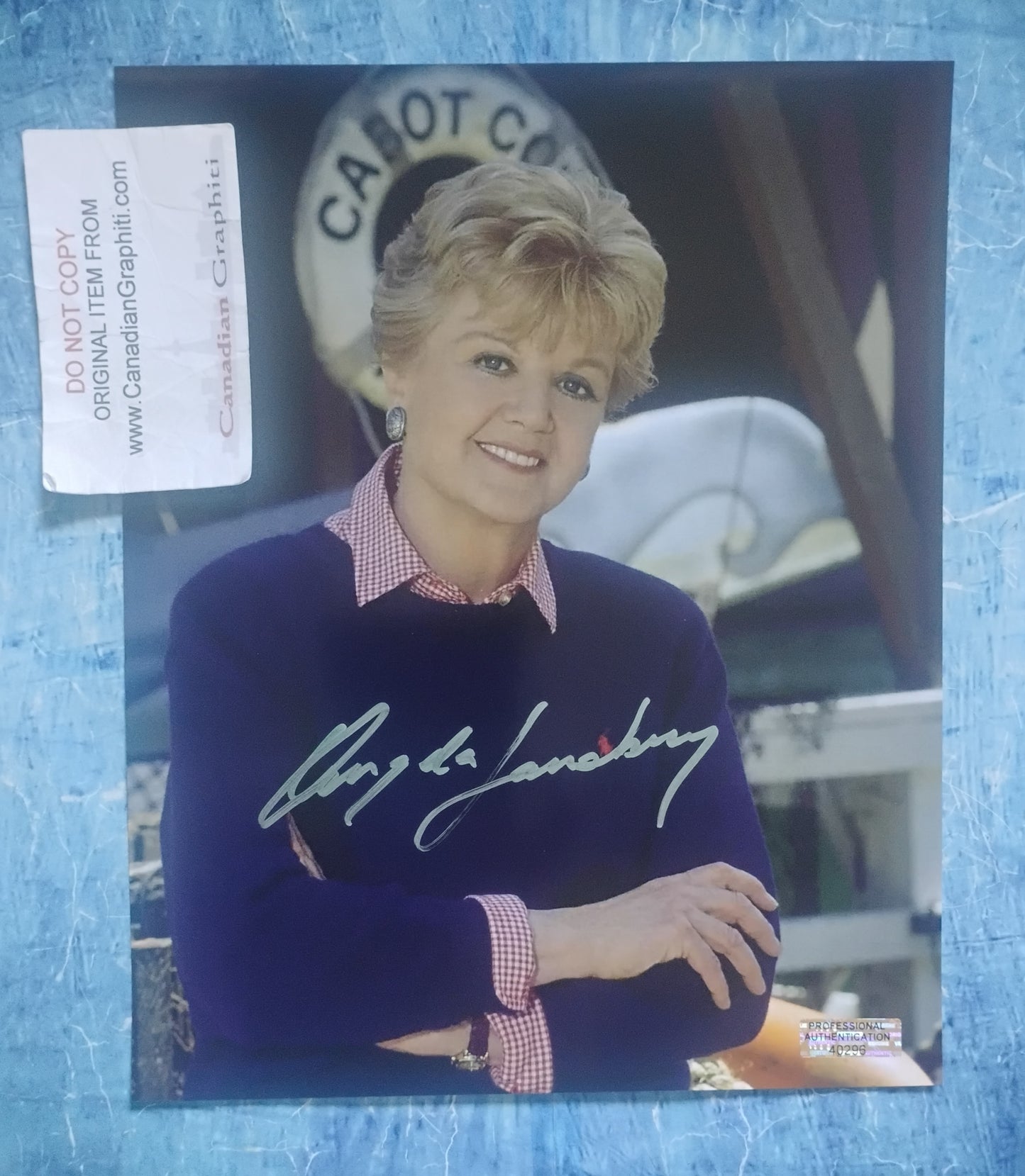 Angela Lansbury Hand Signed Autograph 8x10 Photo COA Murder She Wrote