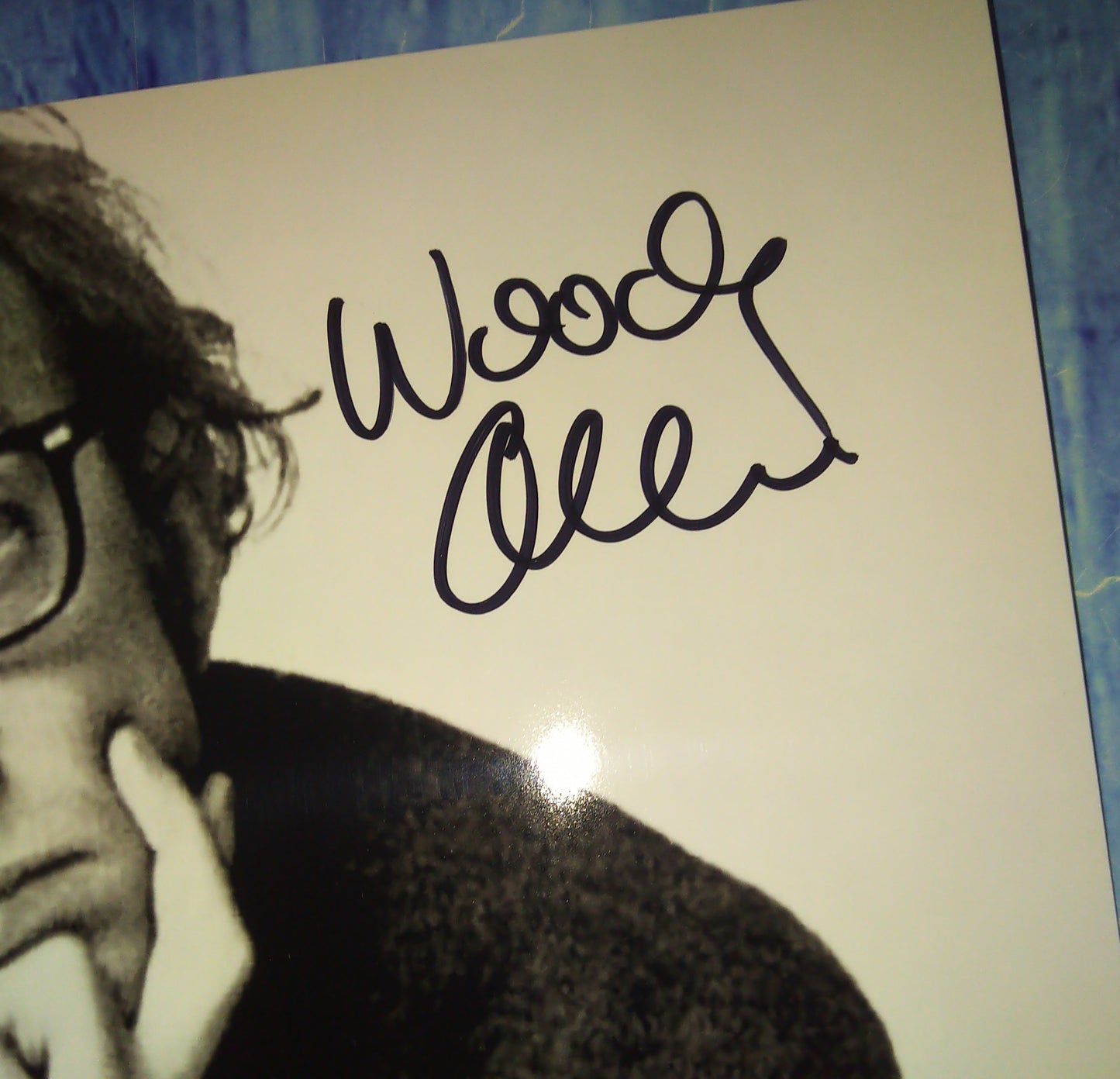 Woody Allen Hand Signed Autograph 8x10 Photo COA