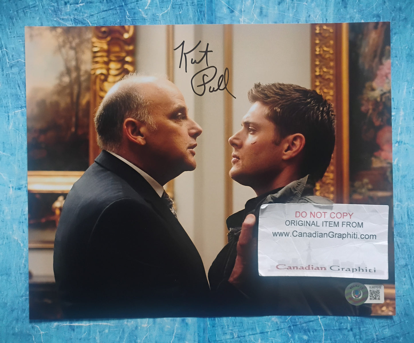 Kurt Fuller Hand Signed Autograph 8x10 Photo BAS COA Supernatural