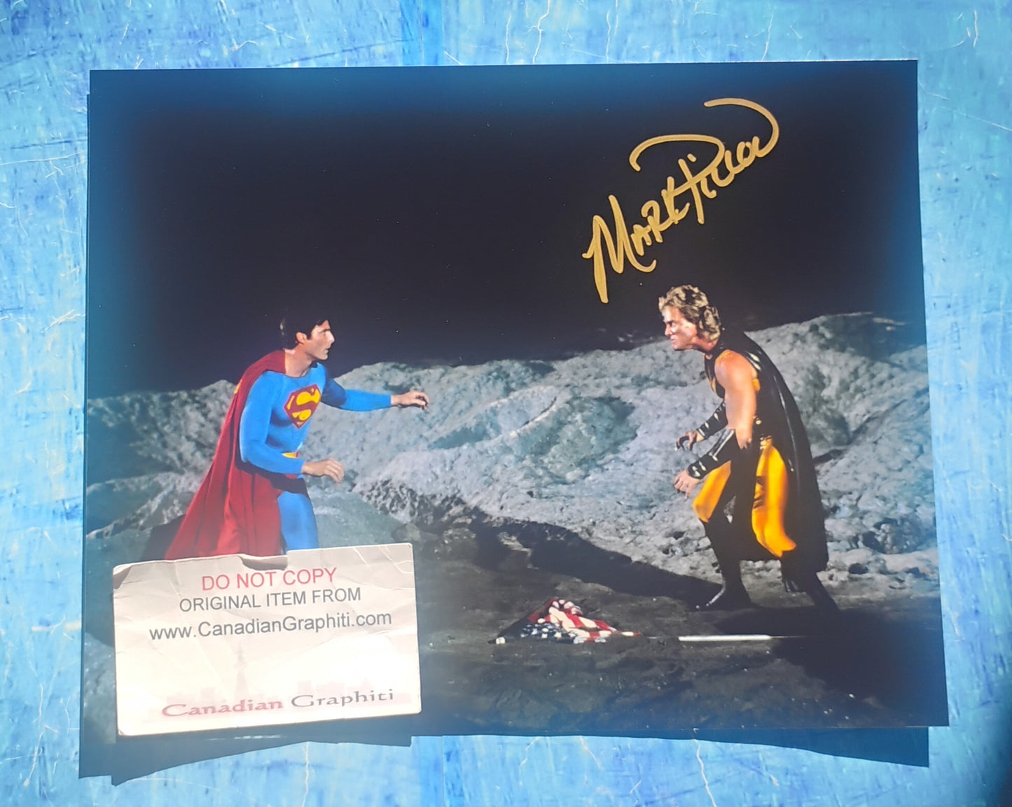 Mark Pillow Hand Signed Autograph 8x10 Photo JSA COA Superman