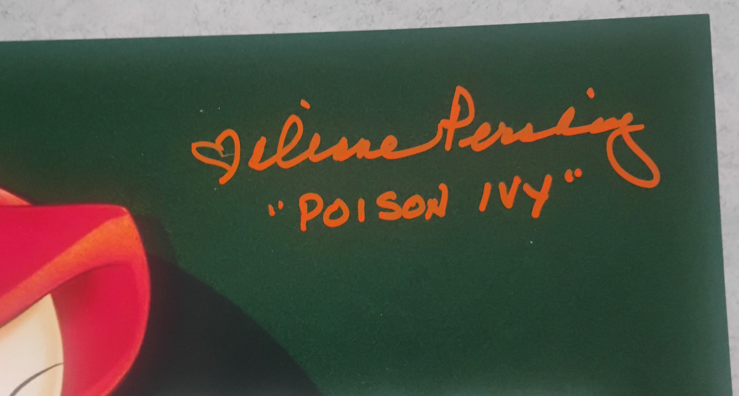 Diane Pershing Hand Signed Autograph 11x14 Photo JSA COA Poison Ivy