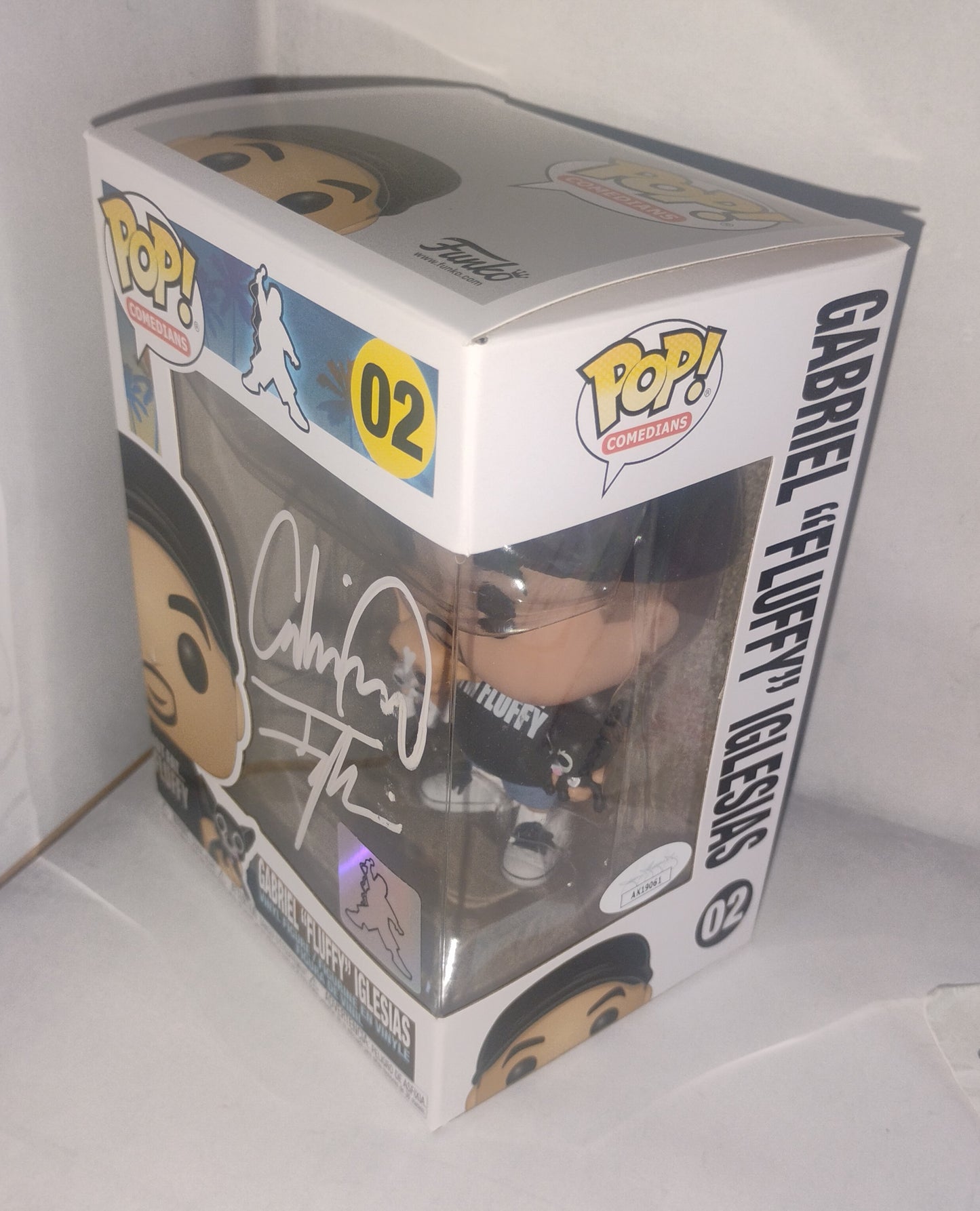 Gabriel Iglesias Fluffy Hand Signed Autograph Funko Pop JSA COA