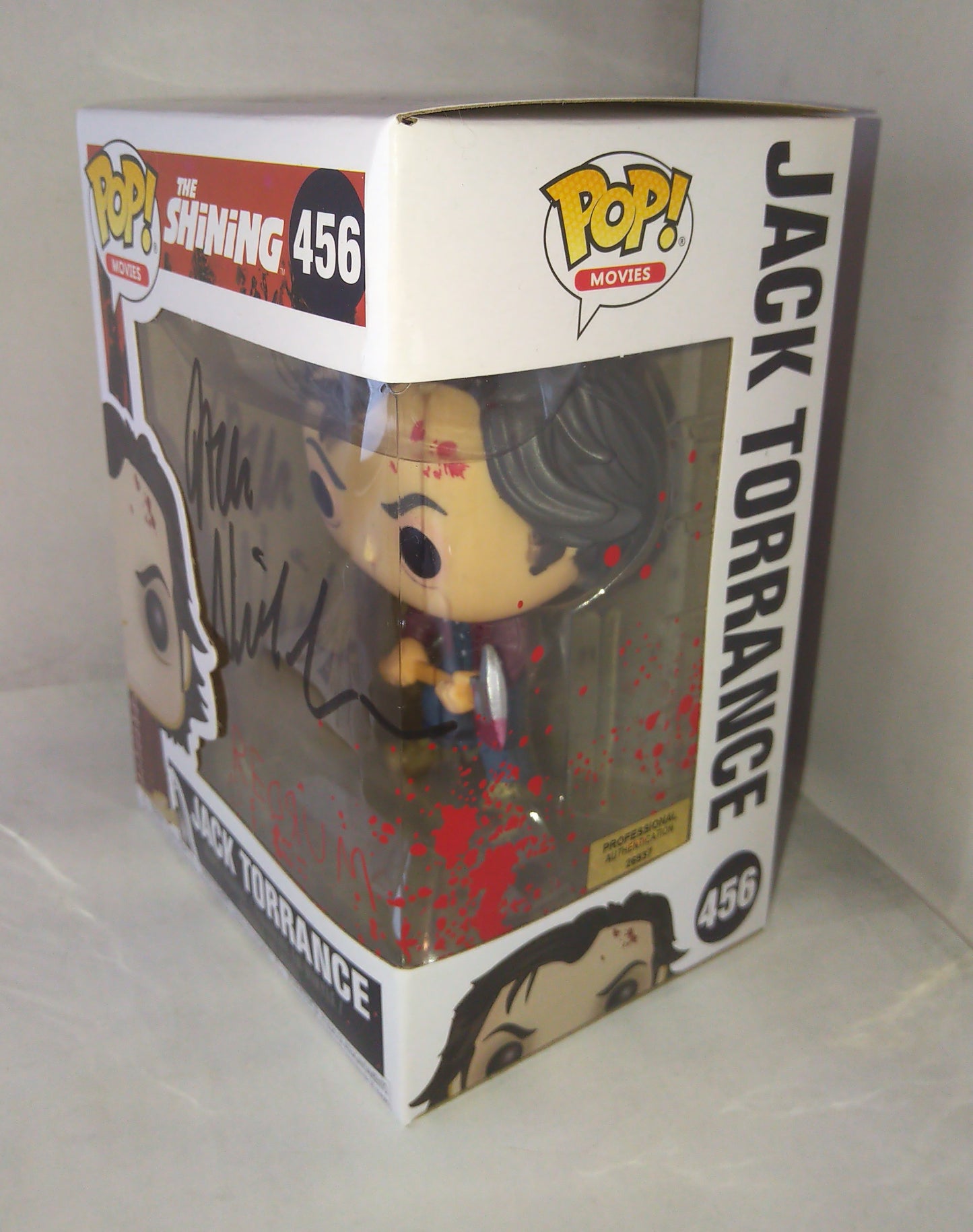 Jack Nicholson Hand Signed Autograph The Shining Funko Pop COA