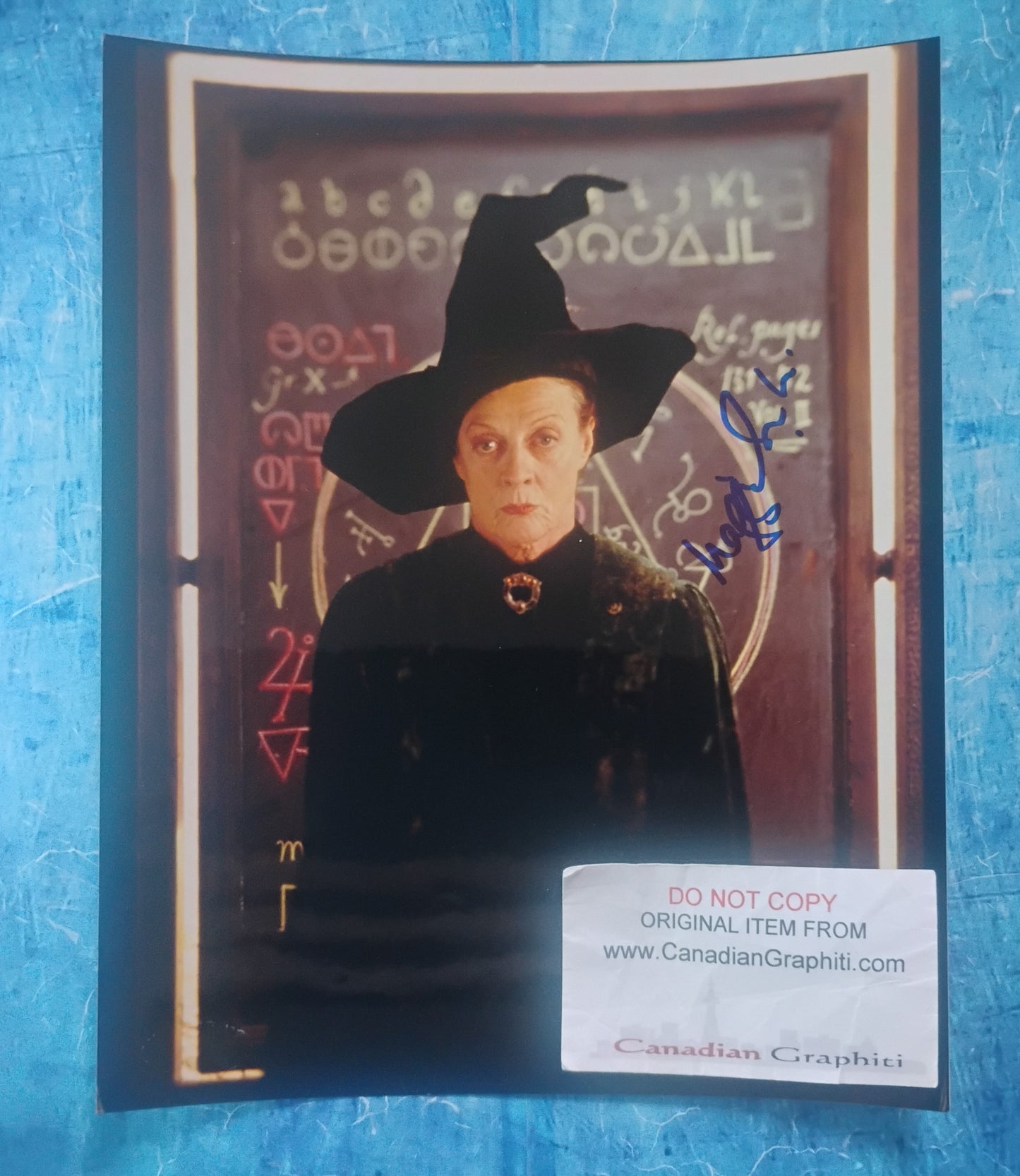 Maggie Smith Hand Signed Autograph 8x10 Photo BAS COA Harry Potter