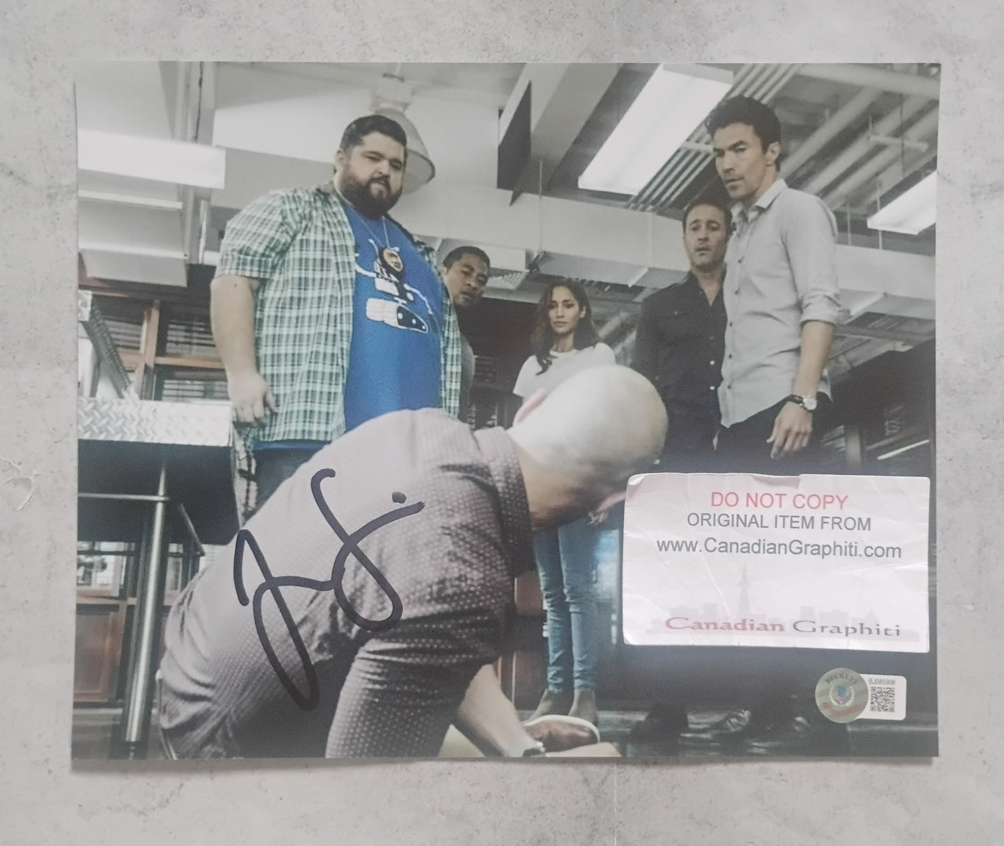 Jorge Garcia Hand Signed Autograph 8x10 Photo BAS COA Hawaii Five-O