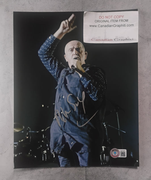 Peter Gabriel Hand Signed Autograph 8x10 Photo BAS COA