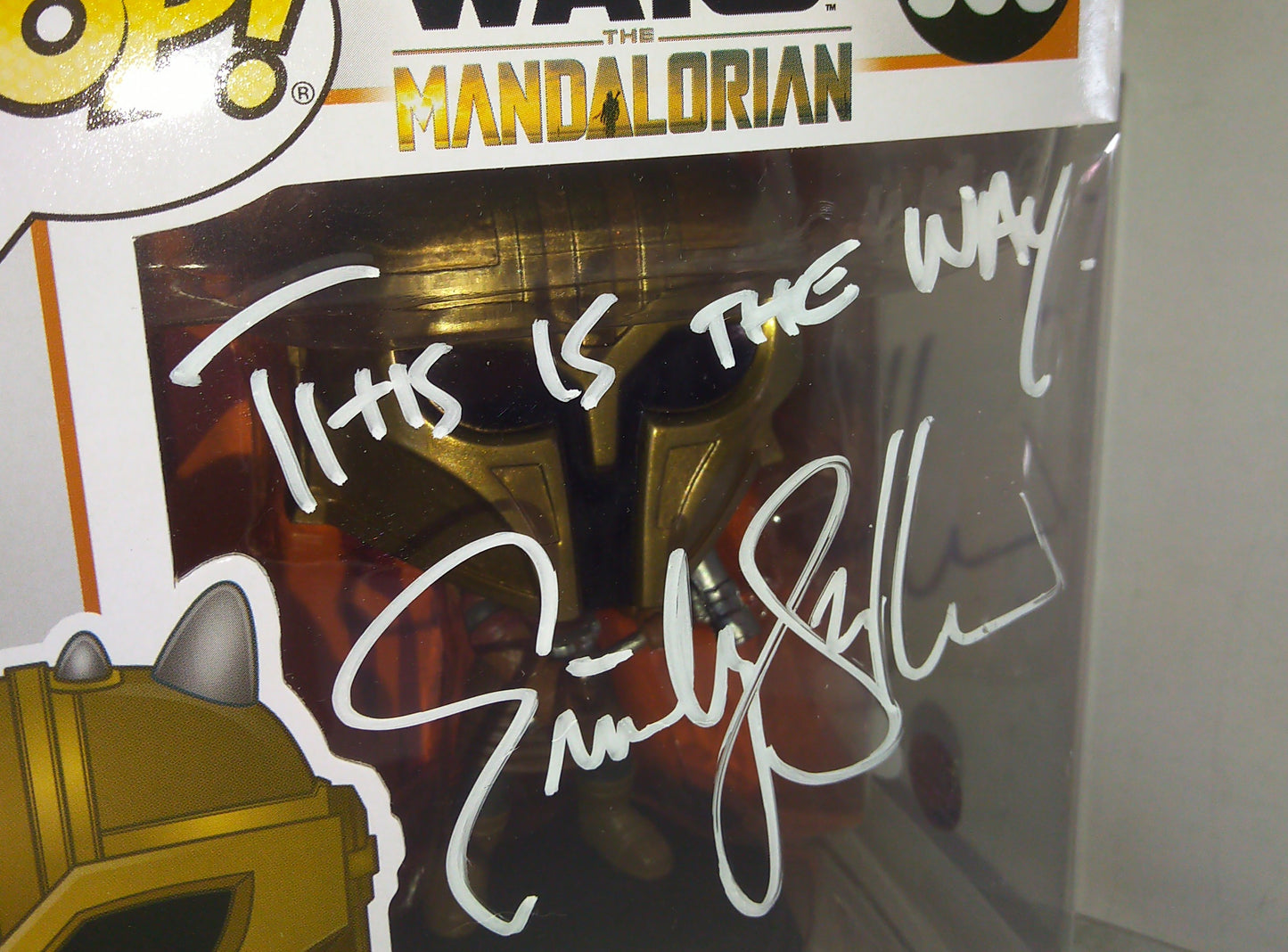 Emily Swallow Hand Signed Autograph Star Wars Funko Pop COA + JSA