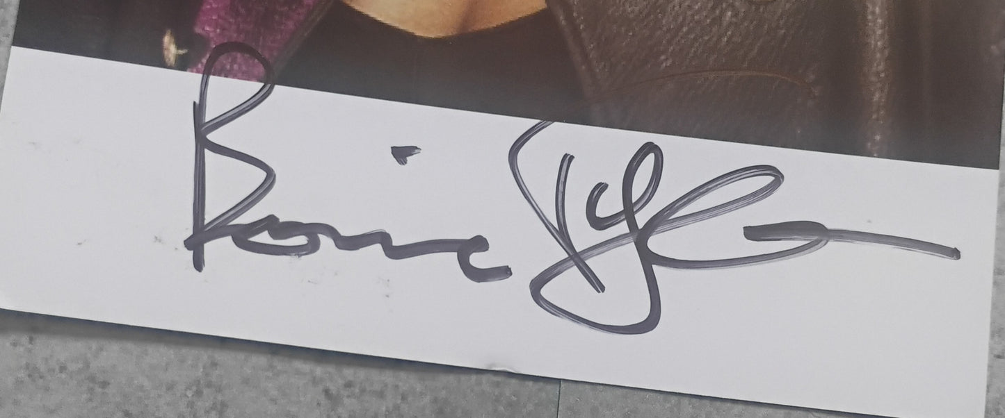 Bonnie Tyler Hand Signed Autograph Photo COA