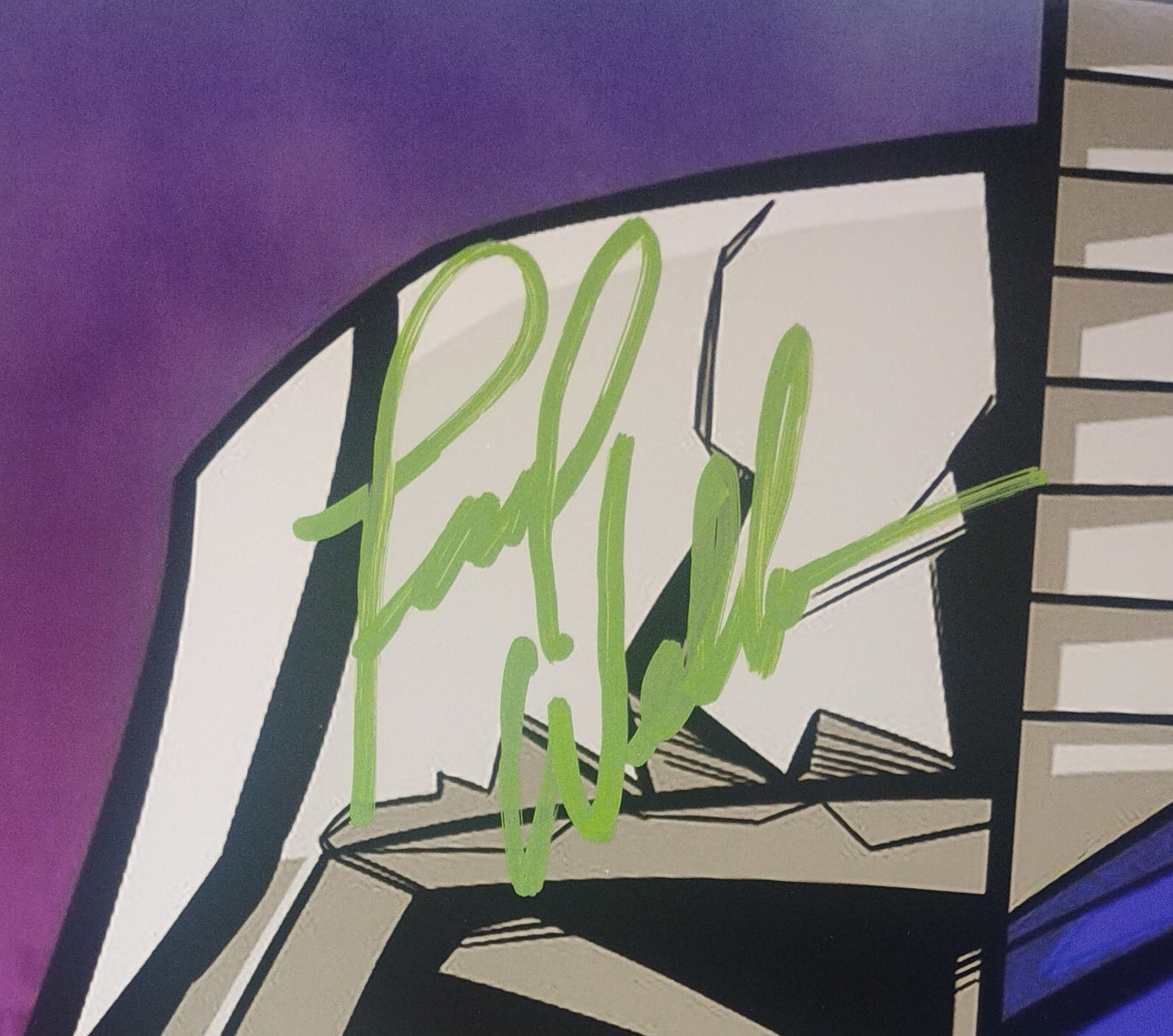 Peter Cullen & Frank Welker Hand Signed Autograph 11x14 Photo COA Transformers