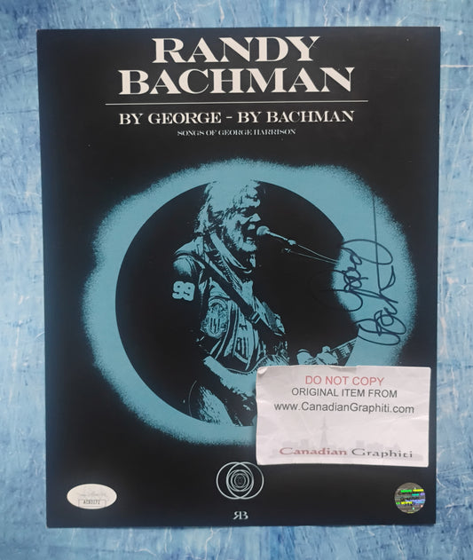 Randy Bachman Hand Signed Autograph 8x10 Photo JSA COA The Guess Who