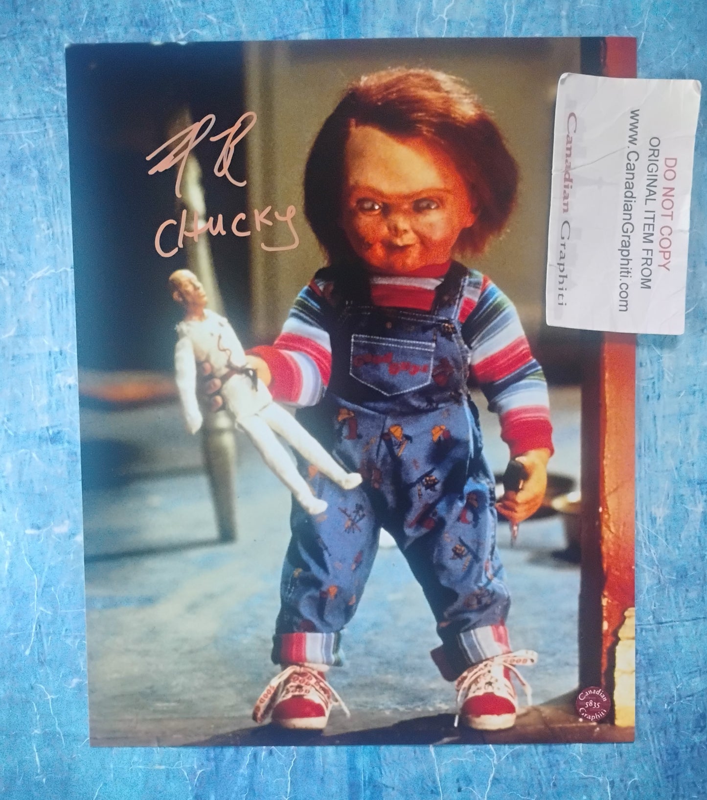 Brad Dourif Hand Signed Autograph 8x10 Photo COA Child's Play