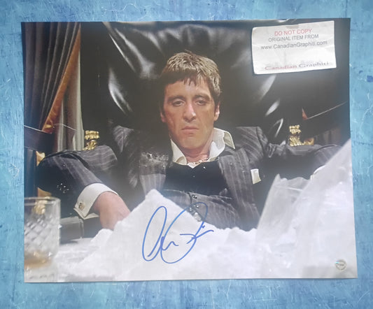 Al Pacino Hand Signed Autograph 11x14 Photo COA Scarface