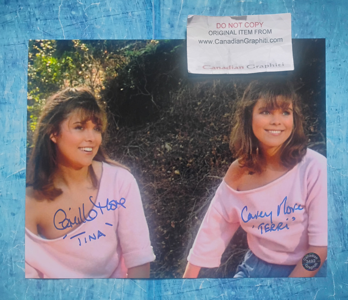 Camilla & Carey More Hand Signed Autograph 8x10 Photo COA Friday The 13th