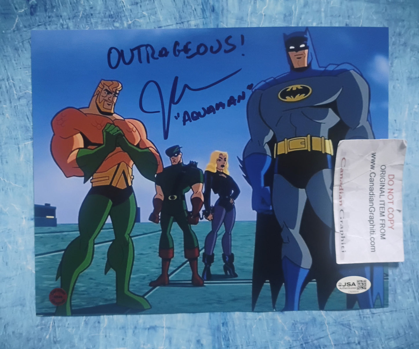 John DiMaggio Hand Signed Autograph 8x10 Photo JSA COA Aquaman