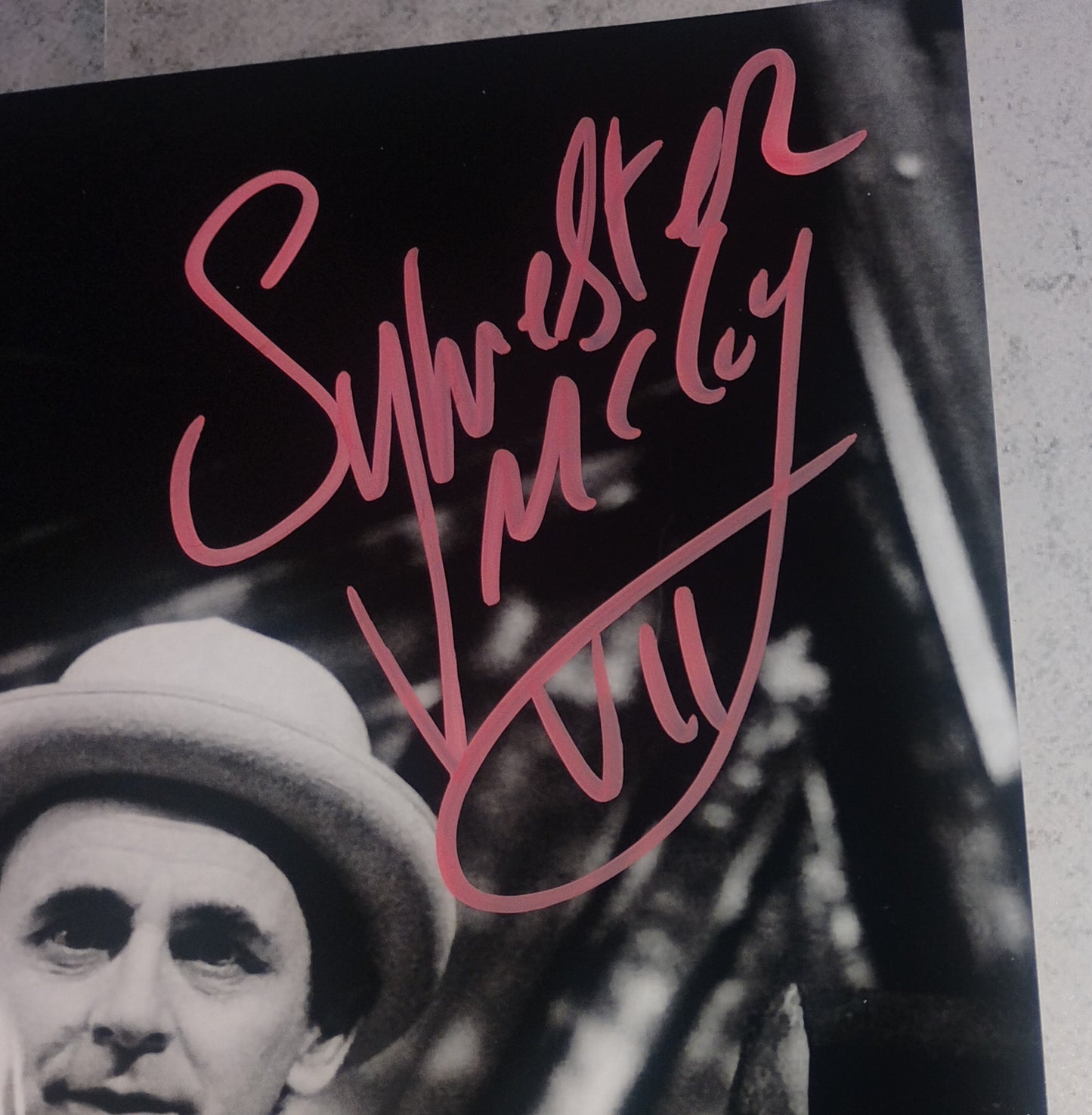 Sylvester McCoy Hand Signed Autograph 8x10 Photo COA Doctor Who