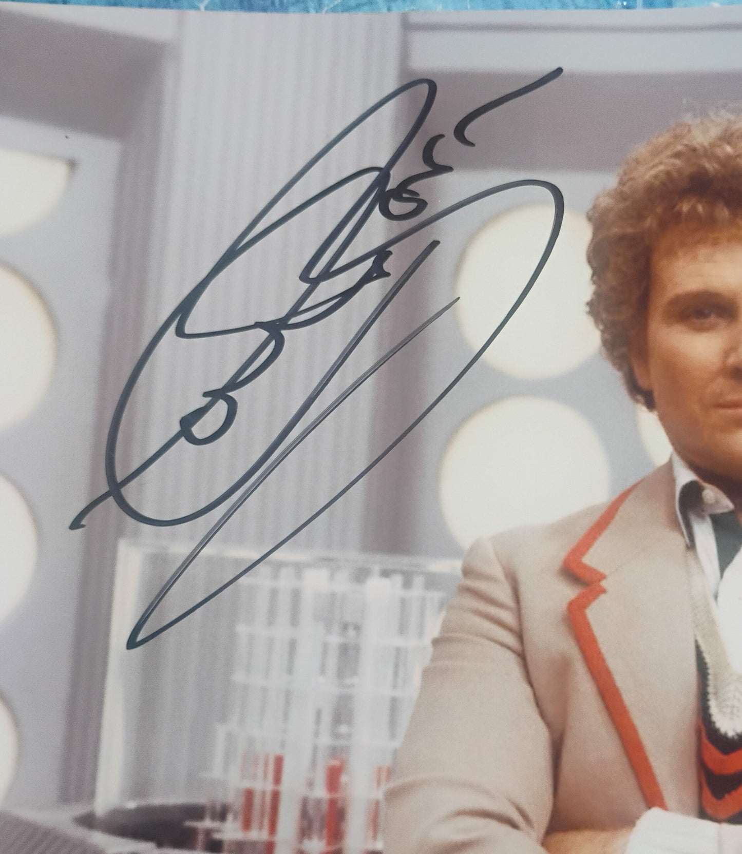 Colin Baker Hand Signed Autograph 8x10 Photo JSA COA Doctor Who