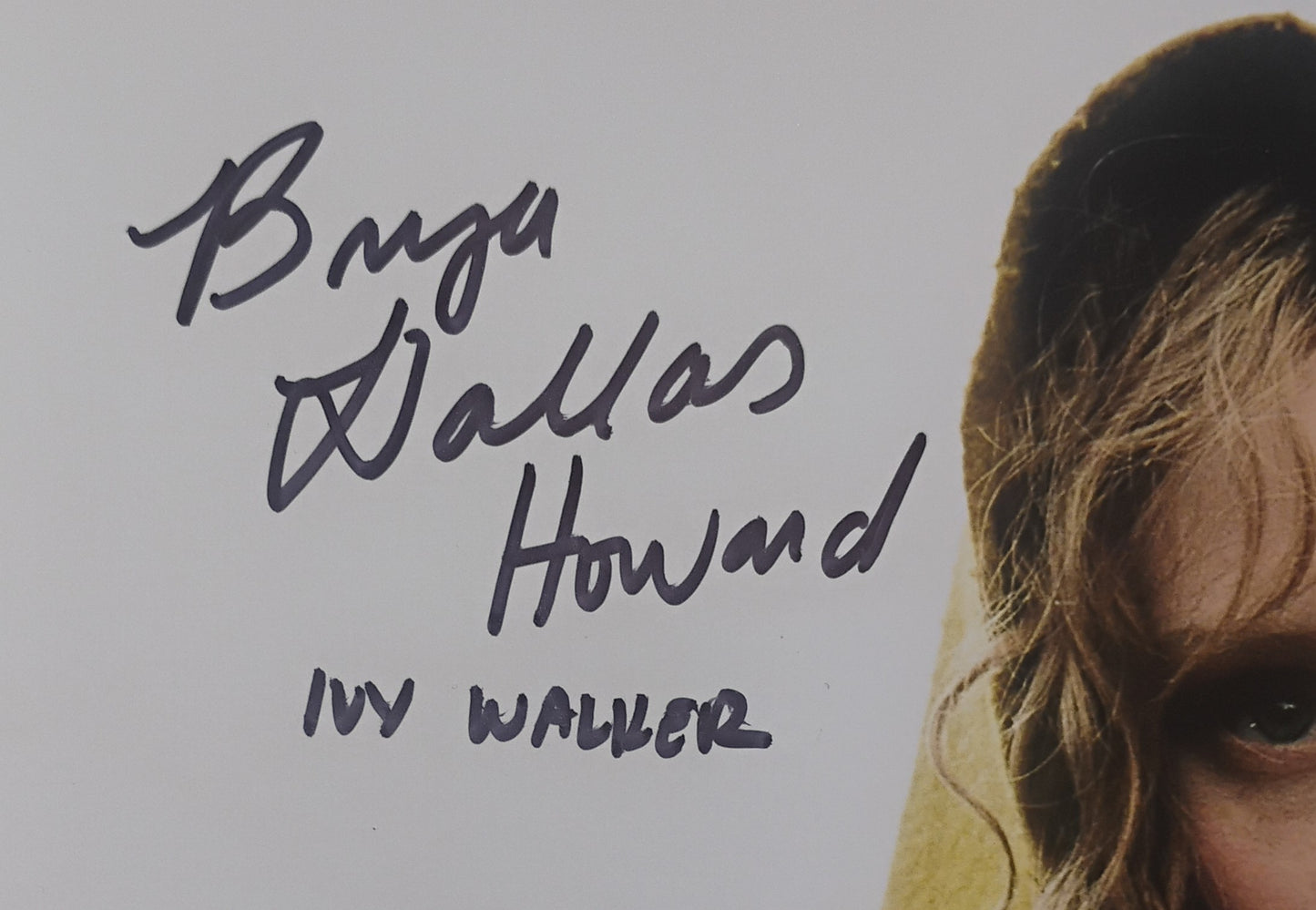 Bryce Dallas Howard Hand Signed Autograph 11x14 Photo JSA COA The Village