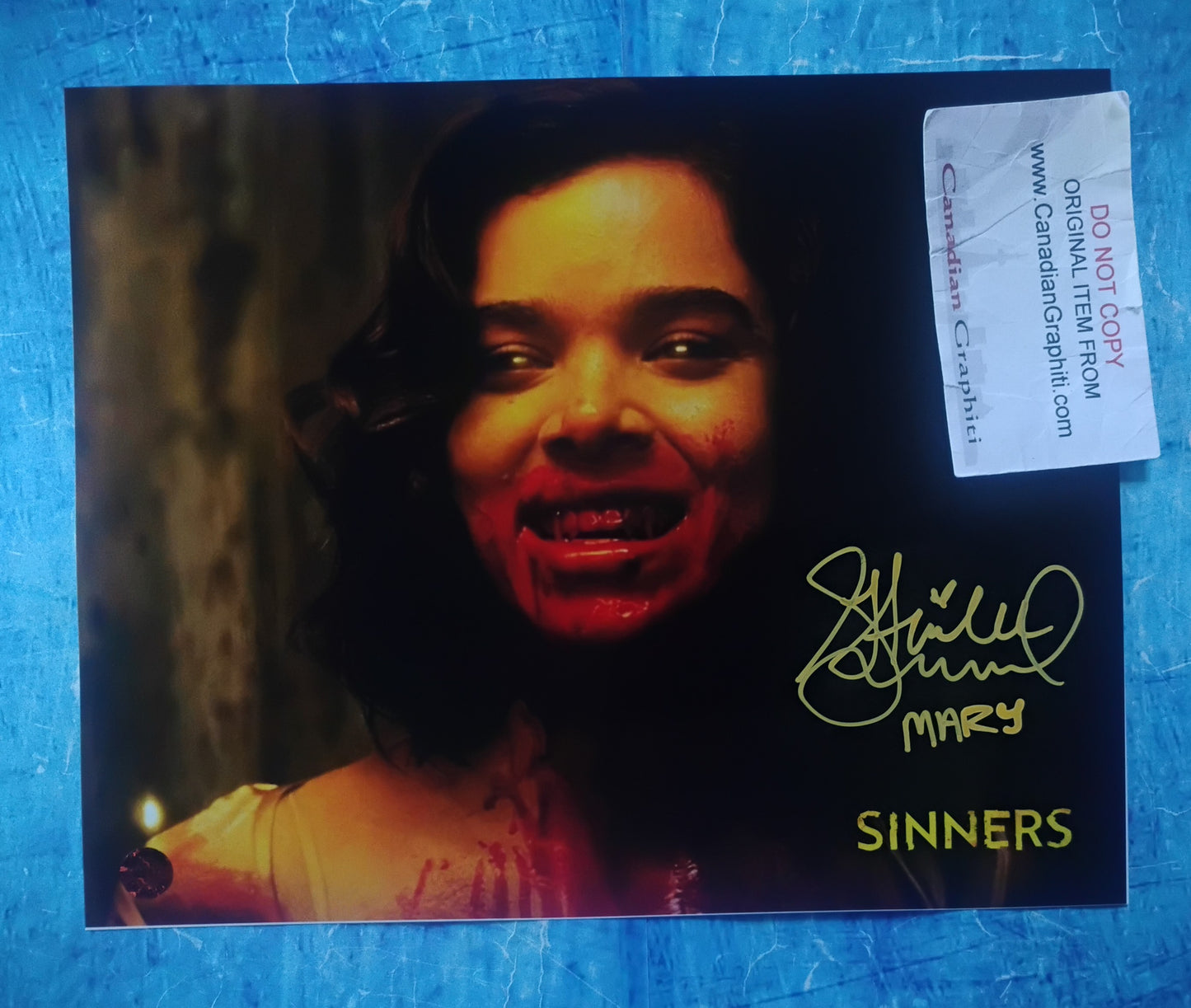 Hailee Steinfeld Hand Signed Autograph 8x10 Photo COA Sinners