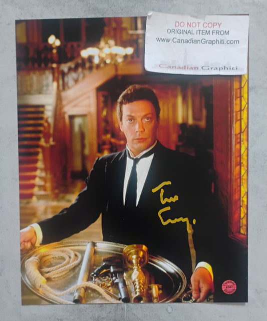 Tim Curry Hand Signed Autograph Photo COA Clue