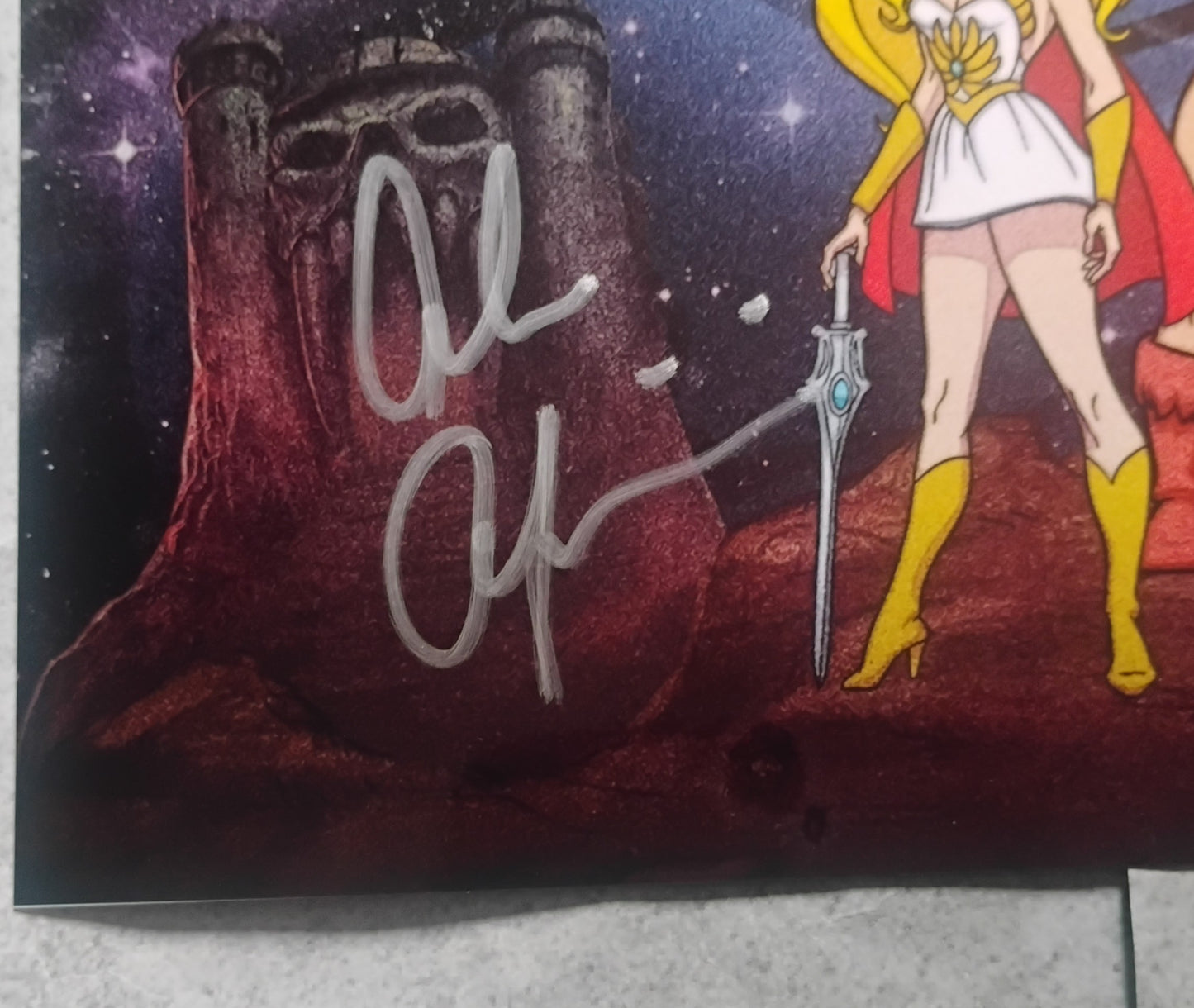 Alan Oppenheimer Hand Signed Autograph 8x10 Photo COA He-man Skeletor