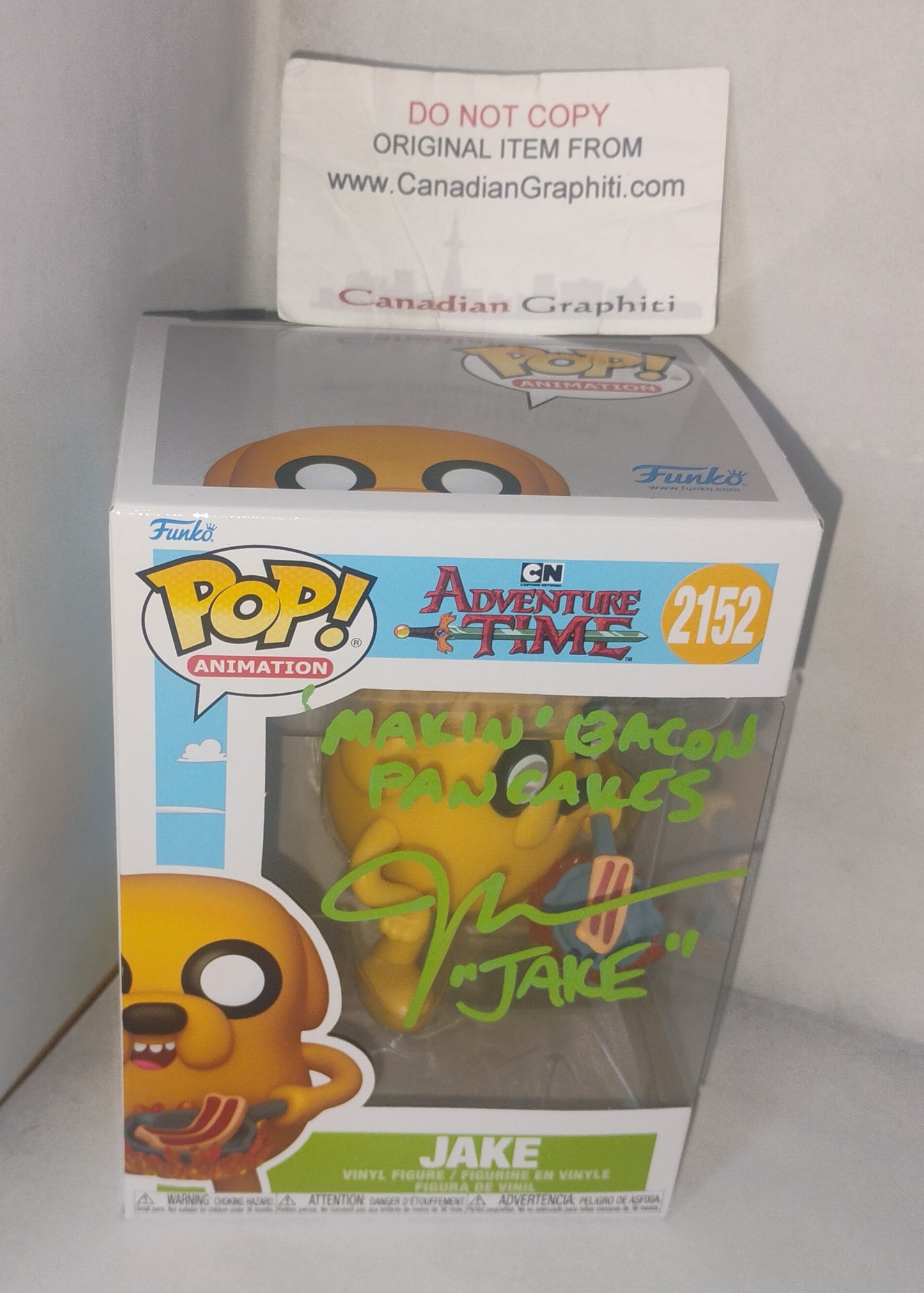 John DiMaggio Hand Signed Autograph Funko Pop COA Adventure Time