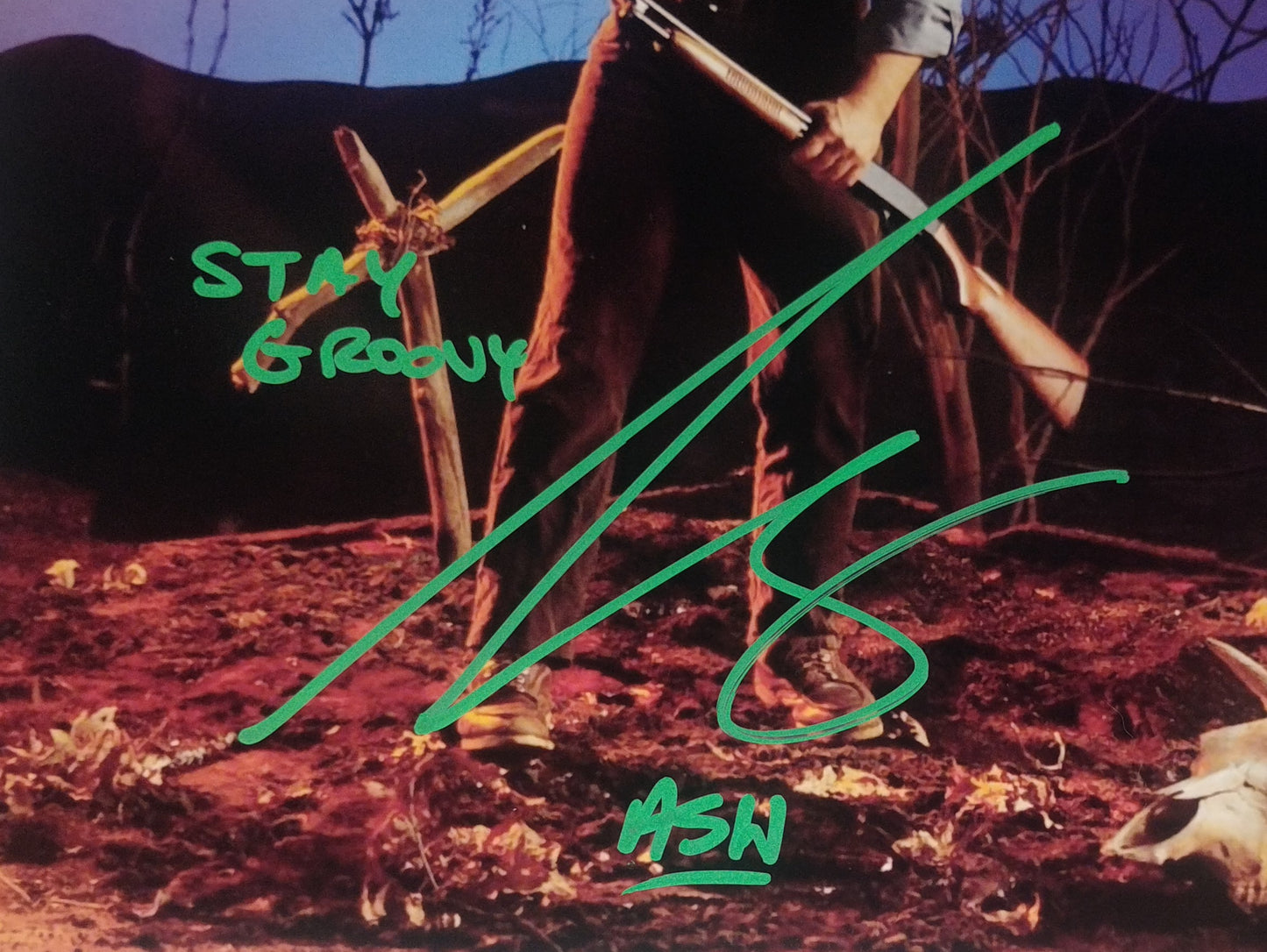 Bruce Campbell Hand Signed Autograph 8x10 Photo COA Evil Dead