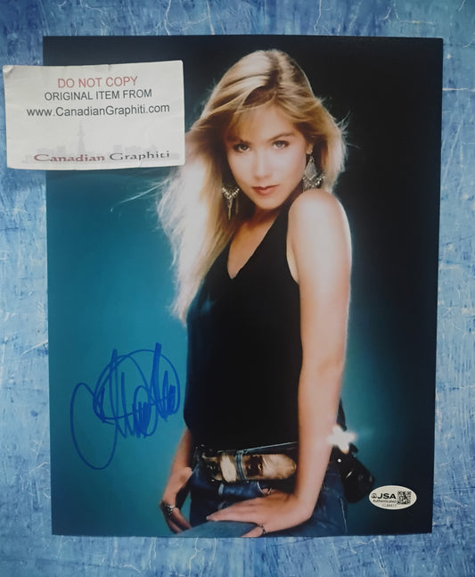 Christina Applegate Hand Signed Autograph 8x10 Photo JSA COA Married With Children