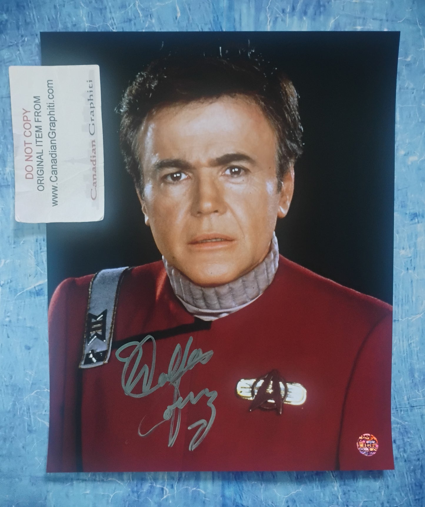 Walter Koenig Hand Signed Autograph 8x10 Photo COA Star Trek