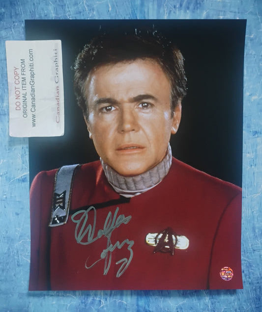 Walter Koenig Hand Signed Autograph 8x10 Photo COA Star Trek