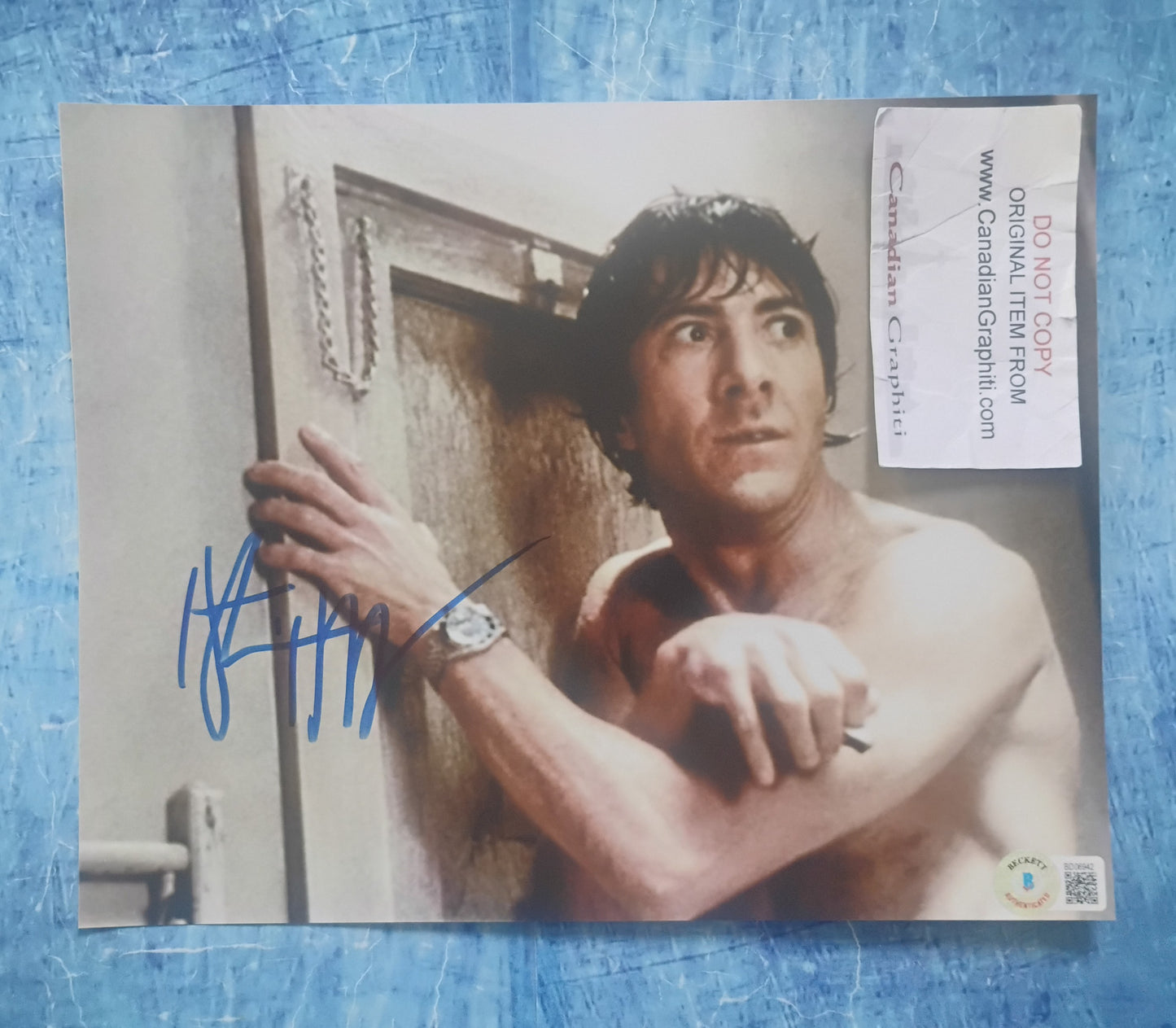 Dustin Hoffman Hand Signed Autograph 8x10 Photo BAS COA Marathon Man