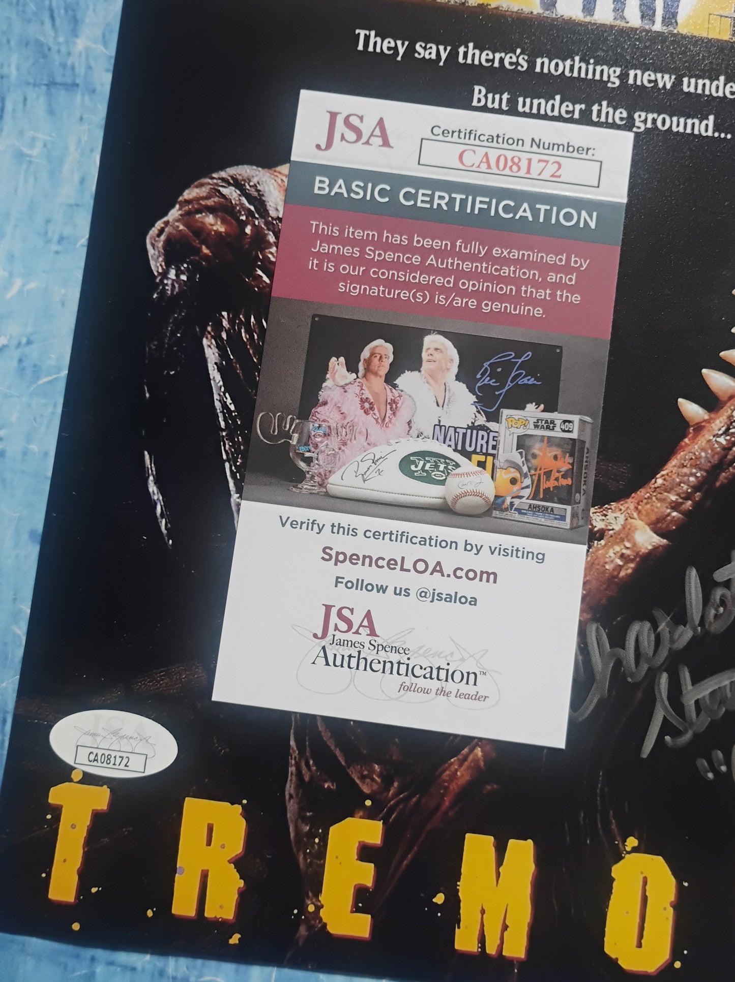Charlotte Stewart Hand Signed Autograph 8x10 Photo JSA COA Tremors