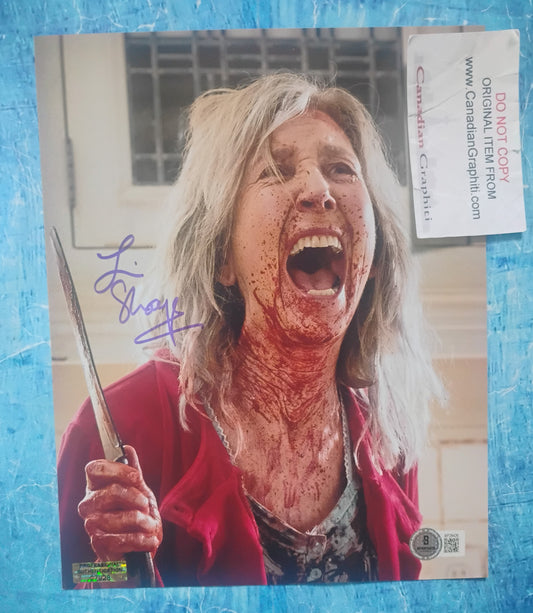 Lin Shaye Hand Signed Autograph 8x10 Photo BAS COA The Grudge