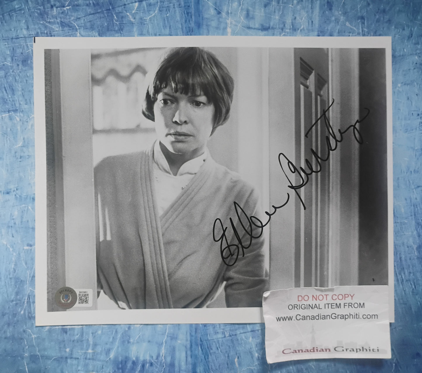 Ellen Burstyn Hand Signed Autograph 8x10 Photo BAS COA Exorcist
