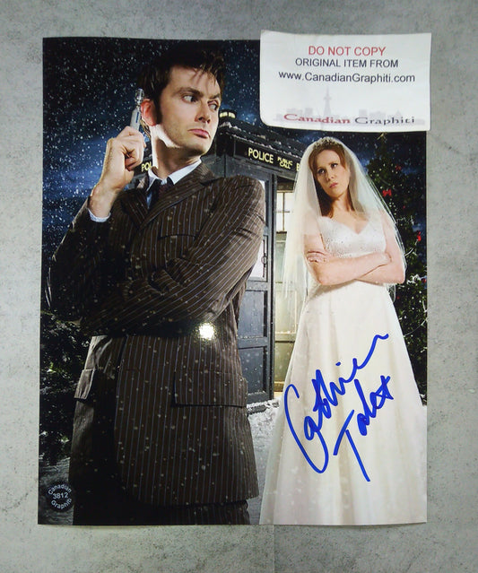Catherine Tate Hand Signed Autograph 8x10 Photo COA Doctor Who