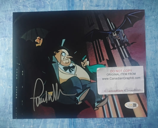Paul Williams Hand Signed Autograph 8x10 Photo JSA COA Batman Animated Series