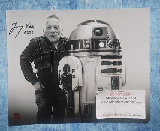 Jimmy Vee Hand Signed Autograph Photo COA Star Wars R2-D2