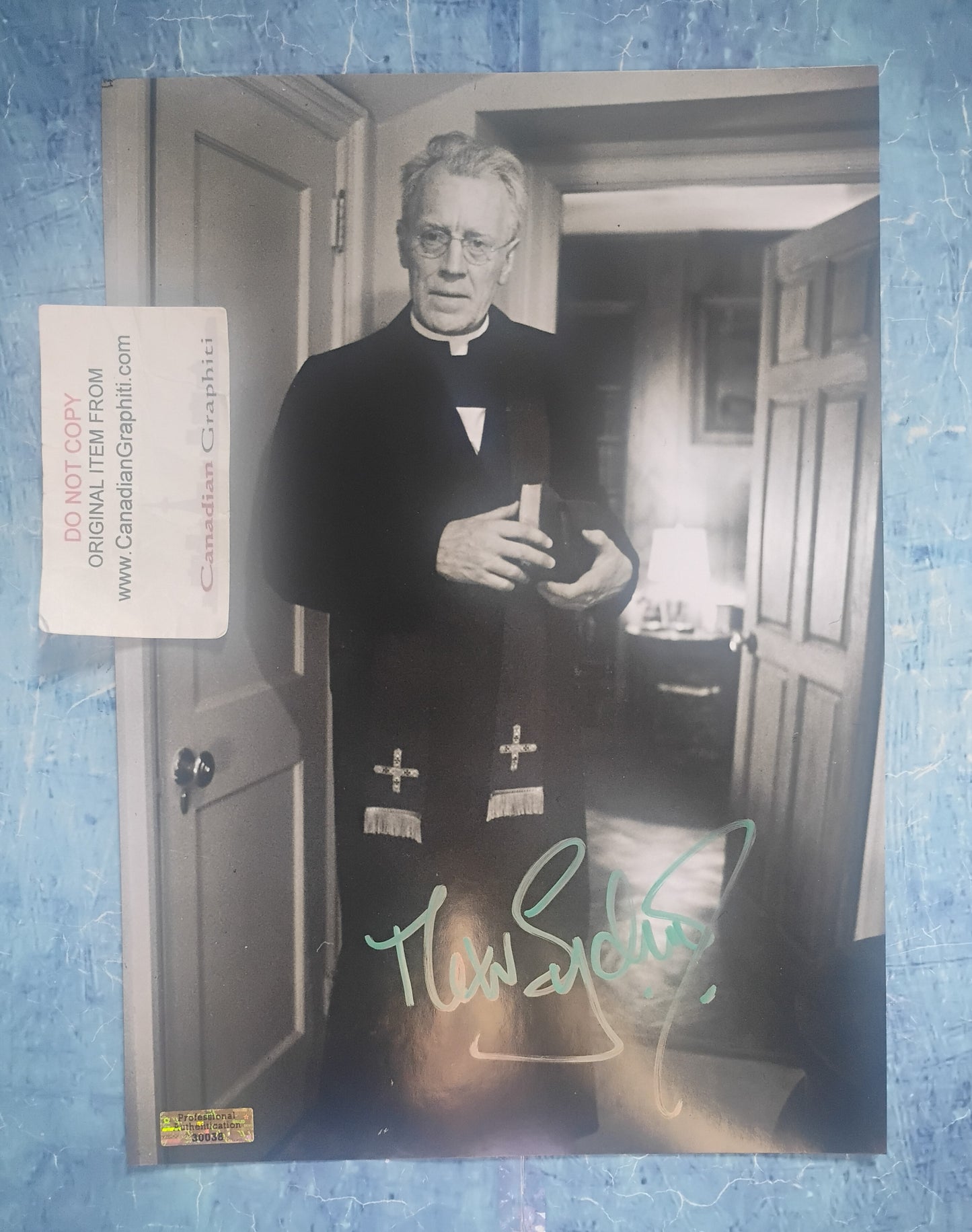 Max Von Sydow Hand Signed Autograph Photo COA The Exorcist