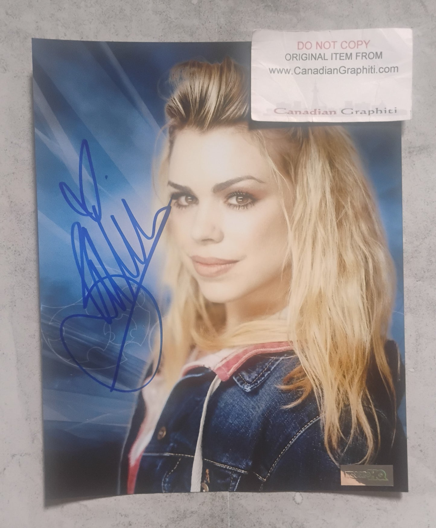 Billie Piper Hand Signed Autograph 8x10 Photo COA Doctor Who
