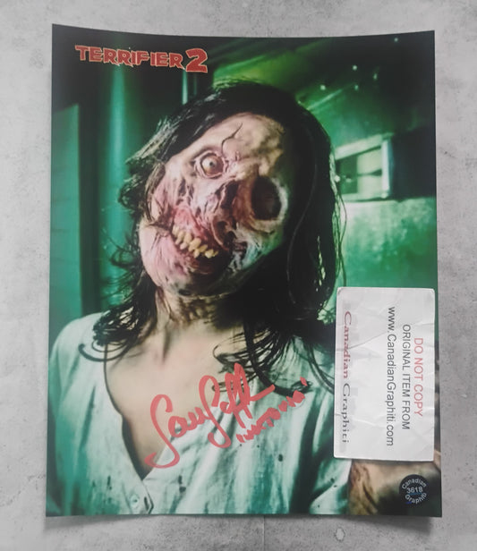 Samantha Scaffidi Hand Signed Autograph 8x10 Photo COA Terrifier