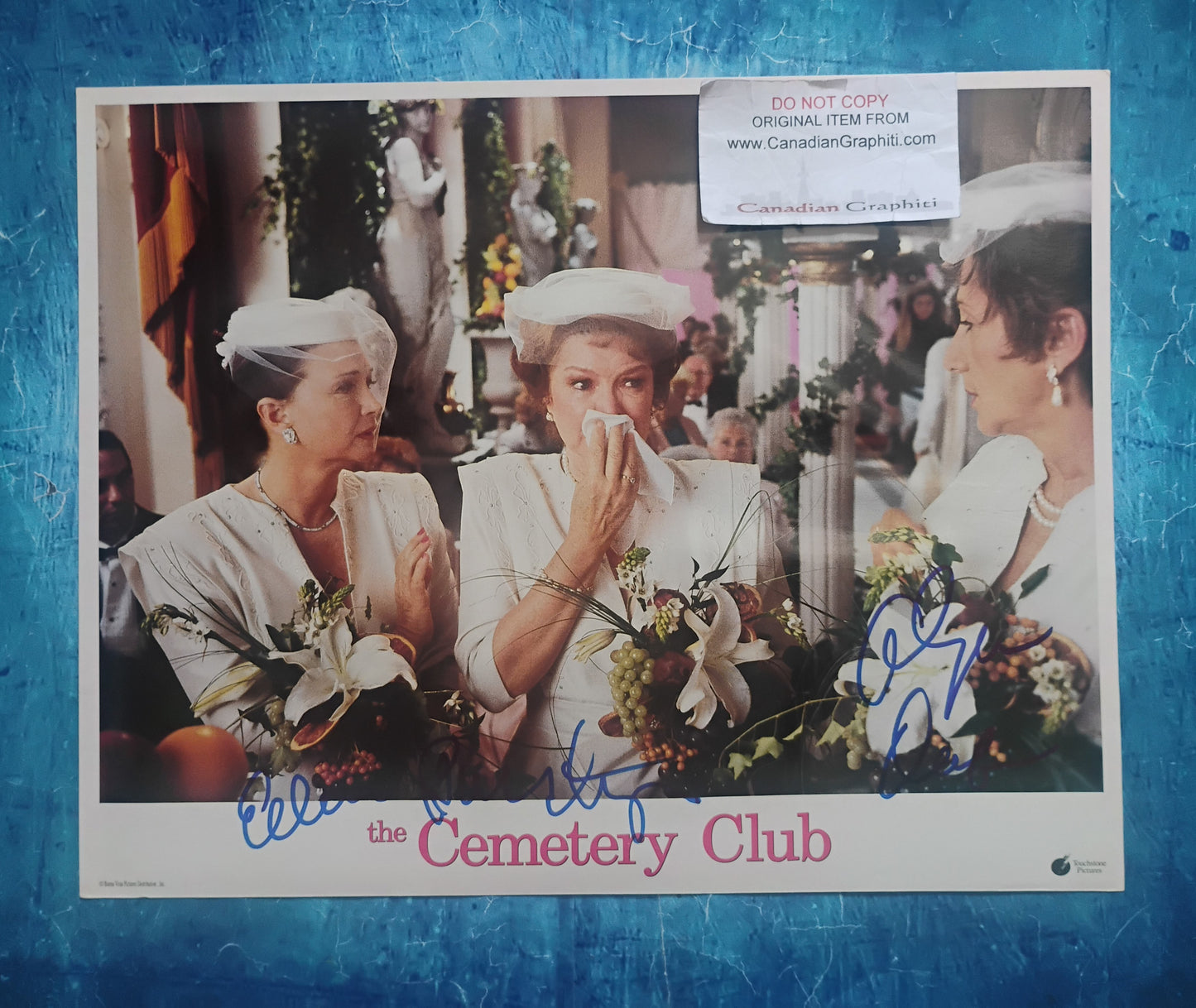 Ellen Burstyn & Olympia Dukakis Hand Signed Autograph 11x14 Photo JSA COA The Cemetery Club