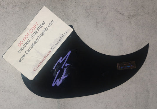 Morgan Wallen Hand Signed Autograph Guitar Pick Guard COA