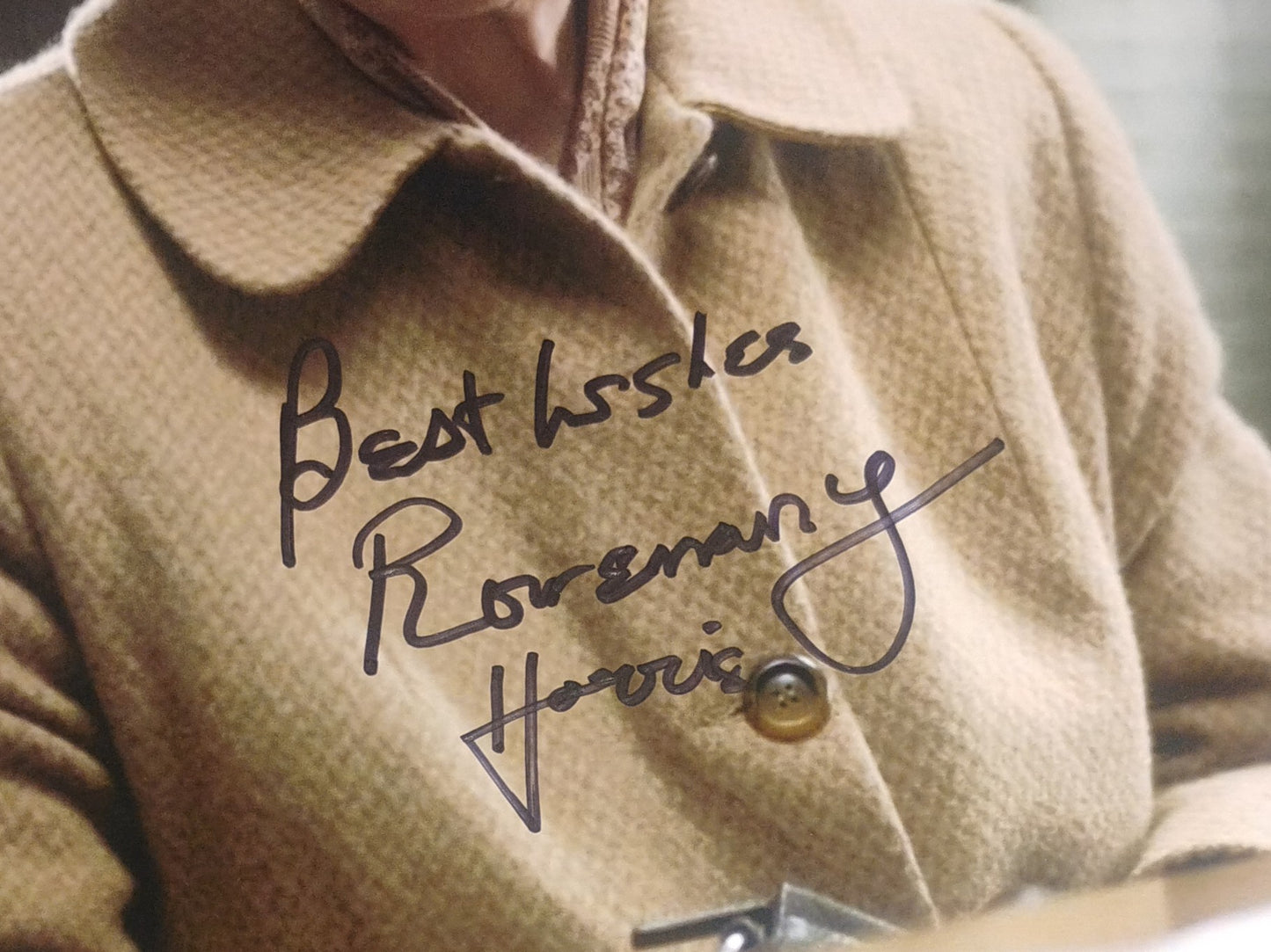 Rosemary Harris Hand Signed Autograph 8x10 Photo COA Spider-man