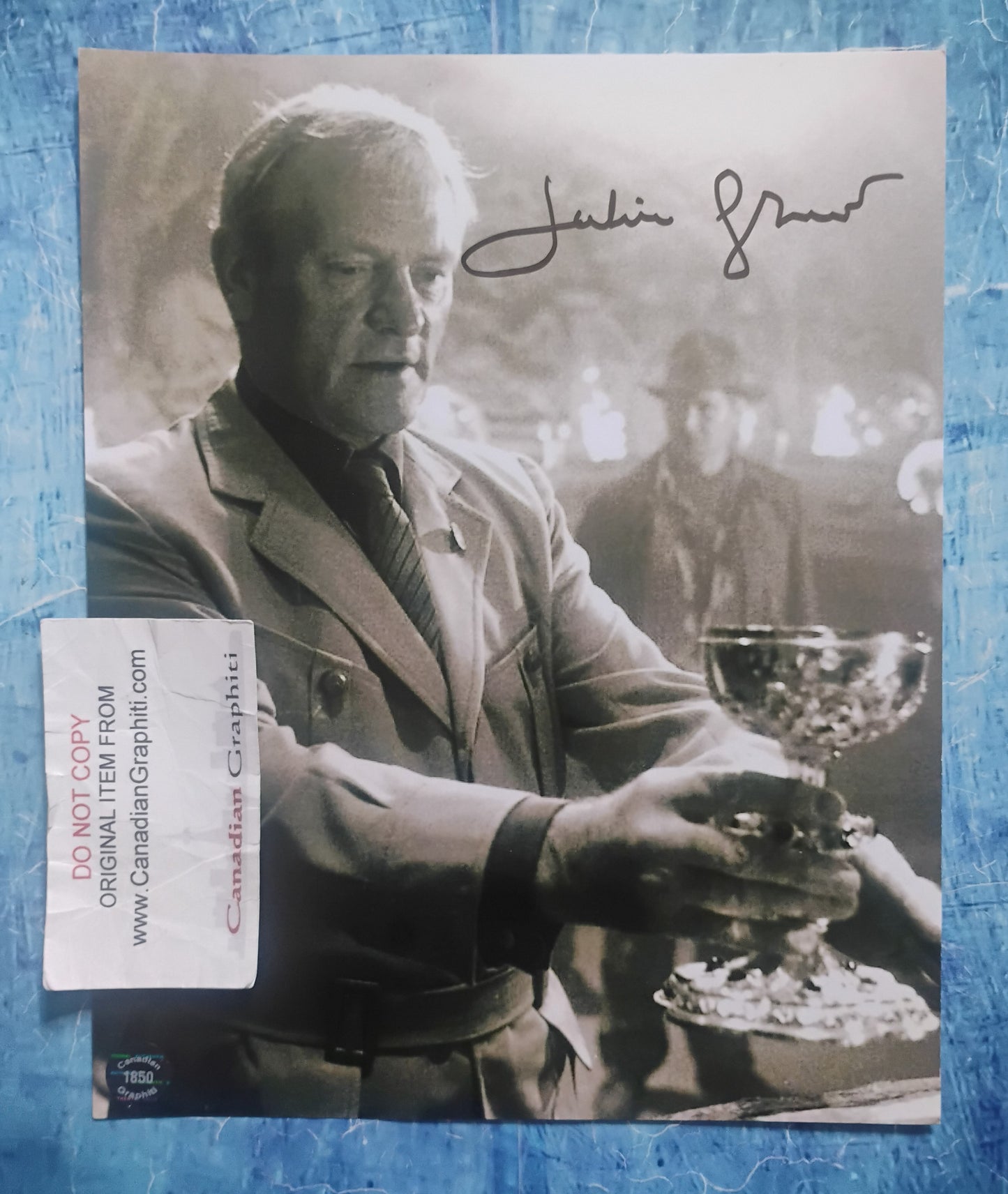 Julian Glover Hand Signed Autograph 8x10 Photo COA Indiana Jones
