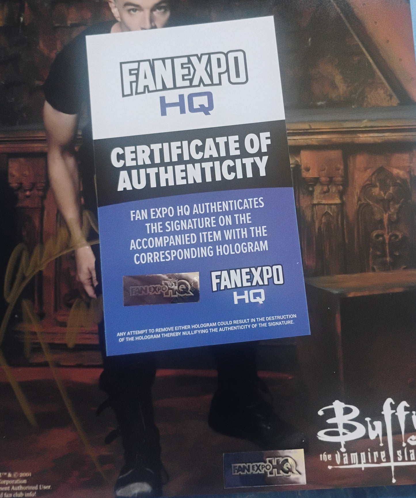 James Marsters Hand Signed Autograph 8x10 Photo COA Spike