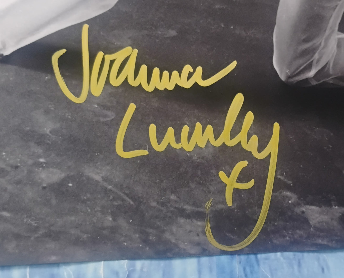 Joanna Lumley Hand Signed Autograph 8x10 Photo COA