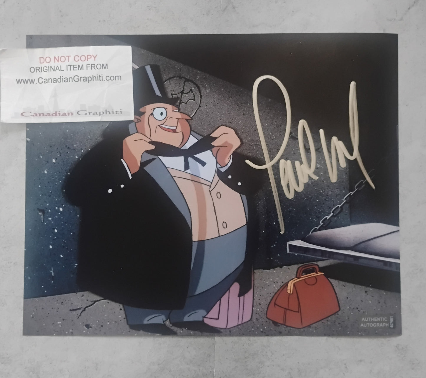 Paul Williams Hand Signed Autograph 8x10 Photo COA Batman Animated Series