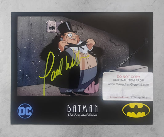 Paul Williams Hand Signed Autograph 8x10 Photo COA Batman Animated Series
